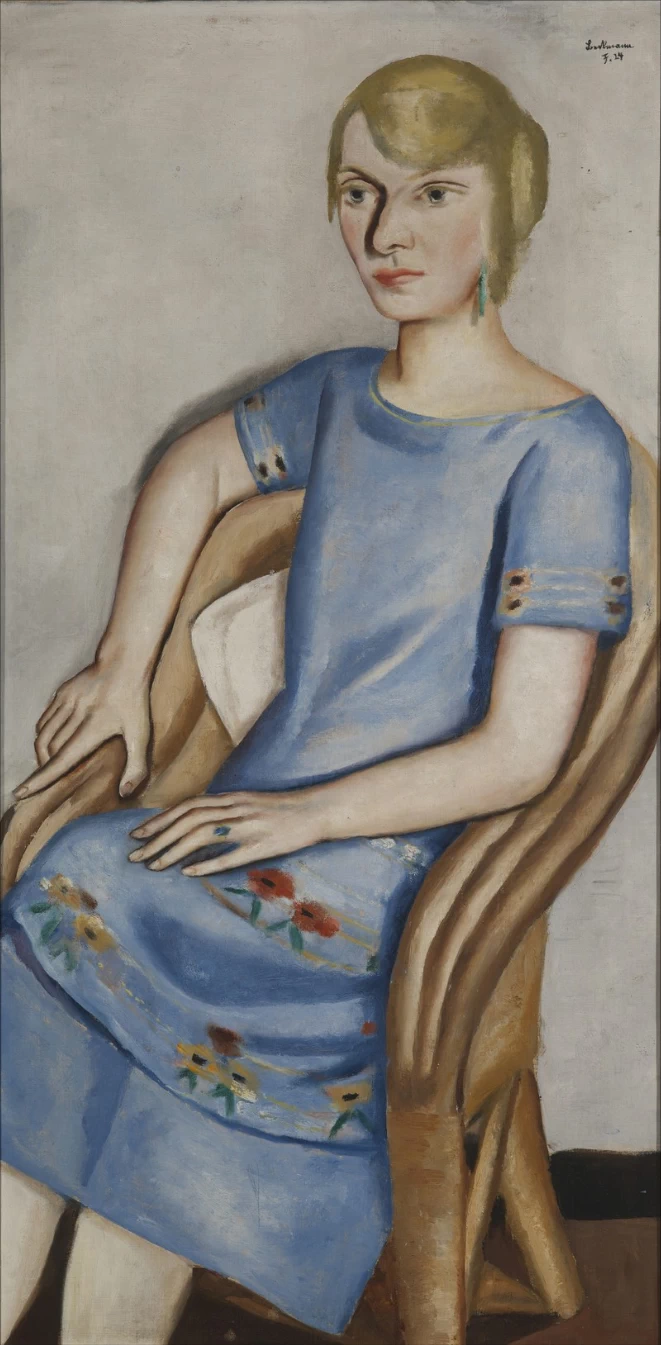 Ritratto di Irma Simon, 1924 - Galerie St. Etienne, New York